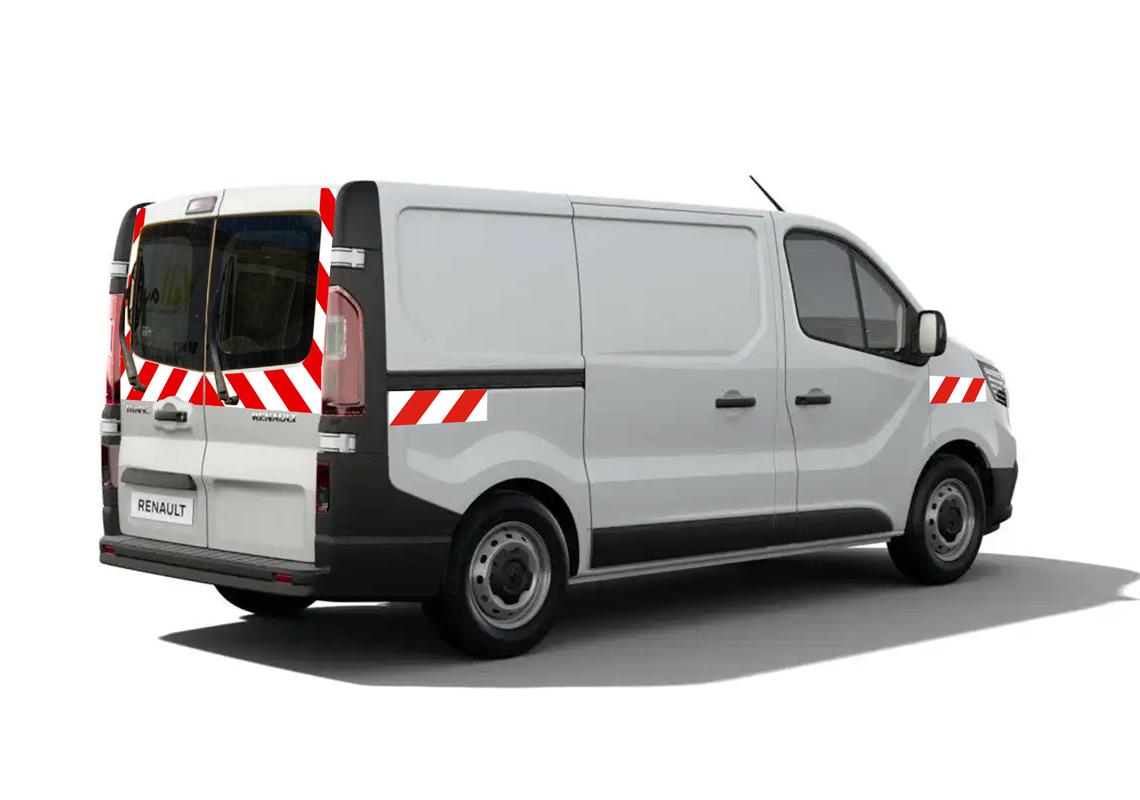 Vorgeschnittenes Markierungsset Klasse A RENAULT TRAFIC 2019-2020